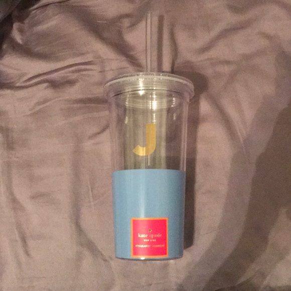 kate spade Accessories - Kate Spade J Initial Tumbler ♠️